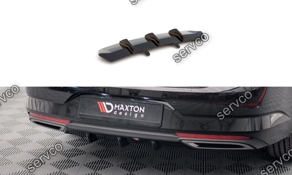 Prelungire difuzor bara spate Renault Talisman 2015-2022 v2 - Maxton Design