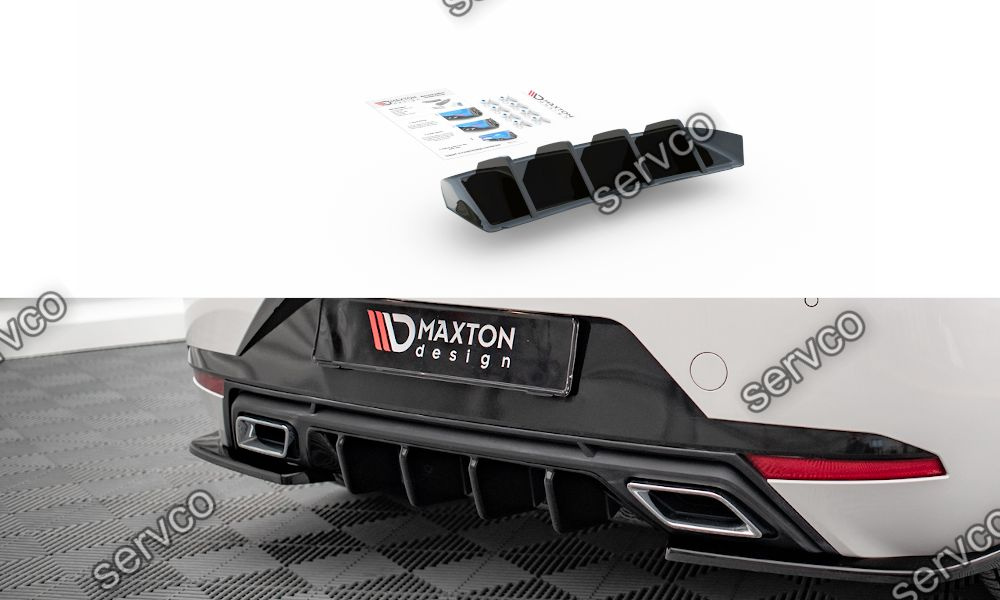 Prelungire difuzor bara spate Seat Ibiza Mk5 2017-2021 v2 - Maxton Design
