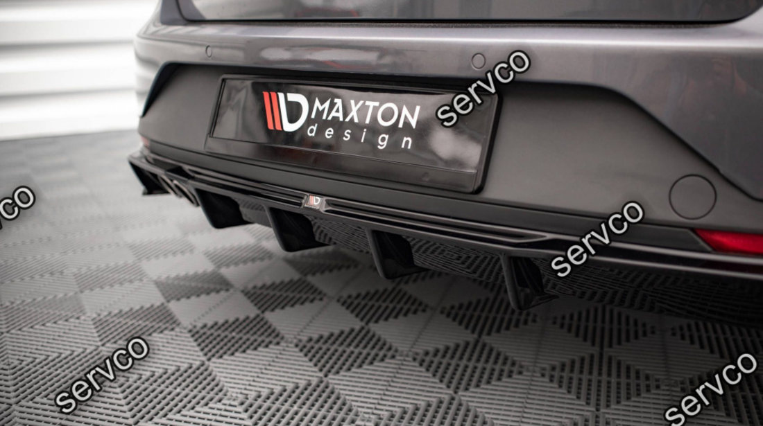 Prelungire difuzor bara spate Seat Leon FR Sportstourer Mk3 2012-2016 v24 - Maxton Design