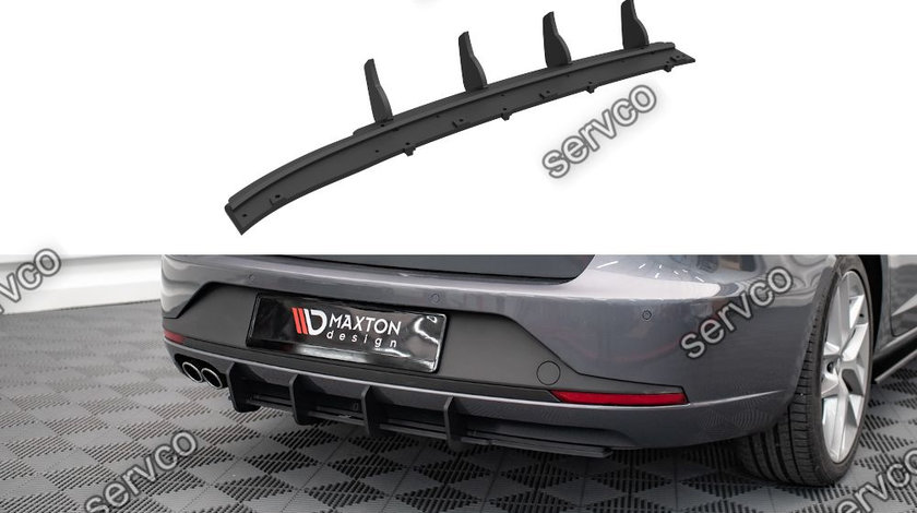 Prelungire difuzor bara spate Seat Leon FR Sportstourer Mk3 2012-2016 v25 - Maxton Design