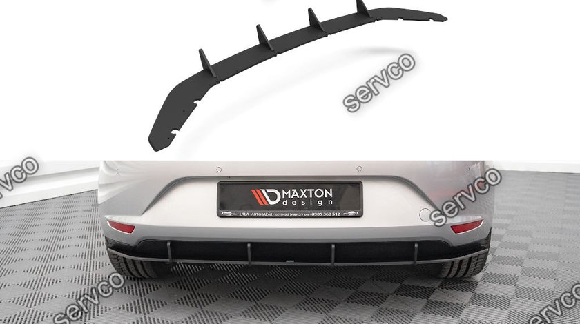 Prelungire difuzor bara spate Seat Leon Hatchback Mk3 2012-2016 v21 - Maxton Design