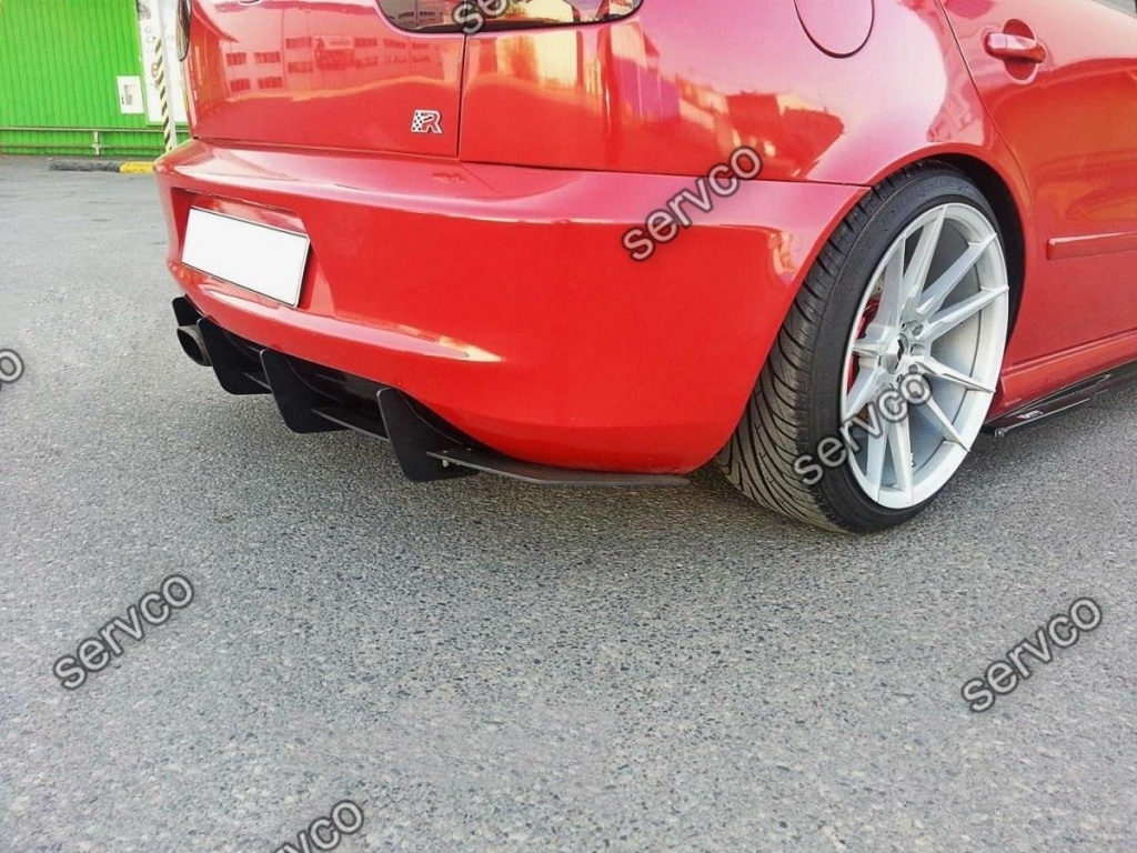 Prelungire difuzor bara spate Seat Leon Mk1 Cupra 2002-2005 v1 - Maxton Design