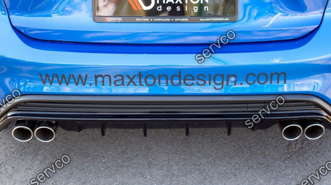 Prelungire difuzor bara spate si evacuare Ford Focus Mk4 ST-Line 2018- v20 - Maxton Design