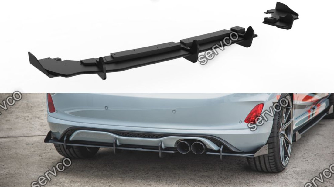 Prelungire difuzor bara spate si flapsuri Ford Fiesta Mk 8 ST 2018- v13 - Maxton Design