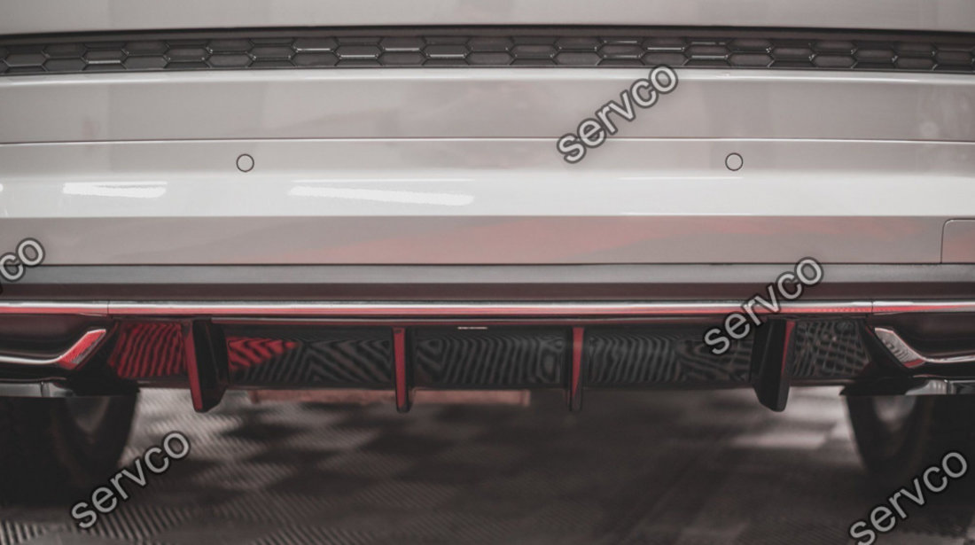 Prelungire difuzor bara spate Skoda Kodiaq Mk1 Sportline 2016- v1 - Maxton Design