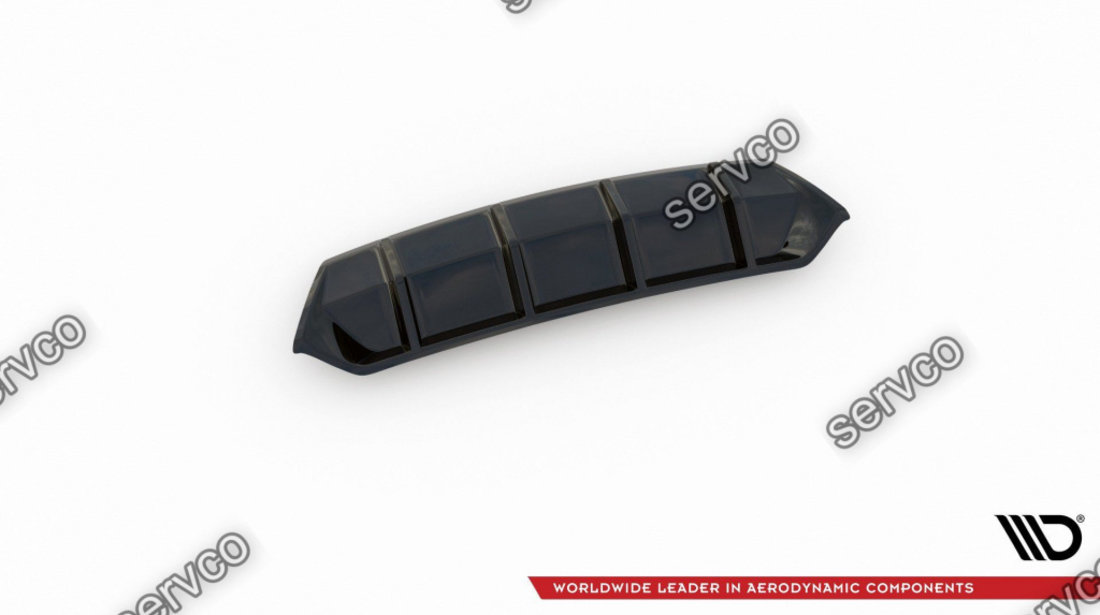 Prelungire difuzor bara spate Skoda Octavia Mk3 RS 2013- v5 - Maxton Design