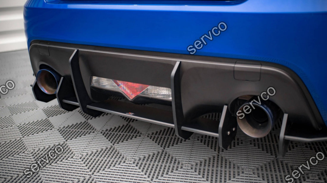 Prelungire difuzor bara spate Subaru BRZ Mk1 Facelift 2017-2020 v4 - Maxton Design