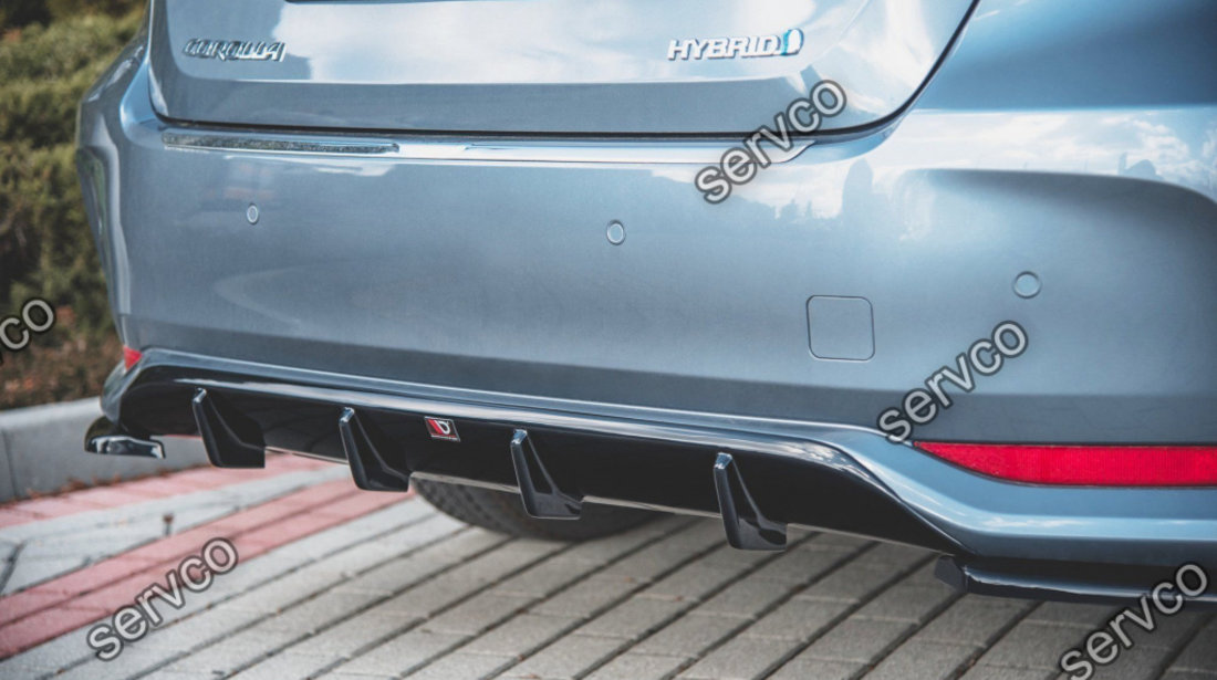 Prelungire difuzor bara spate Toyota Corolla XII Sedan 2019- v2 - Maxton Design