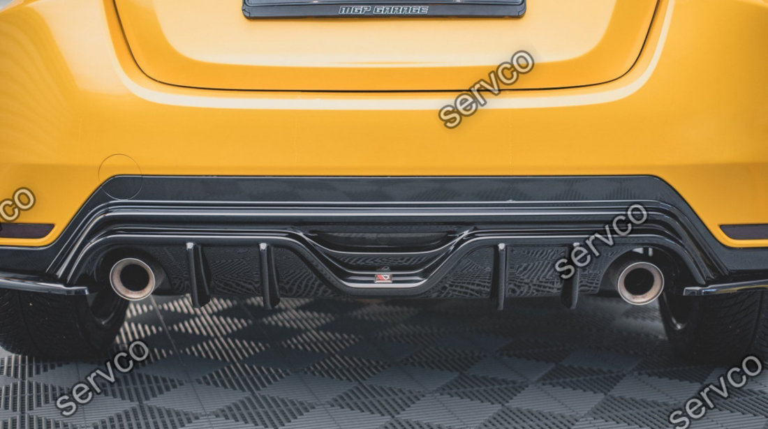 Prelungire difuzor bara spate Toyota GR Yaris Mk4 2020- v4 - Maxton Design