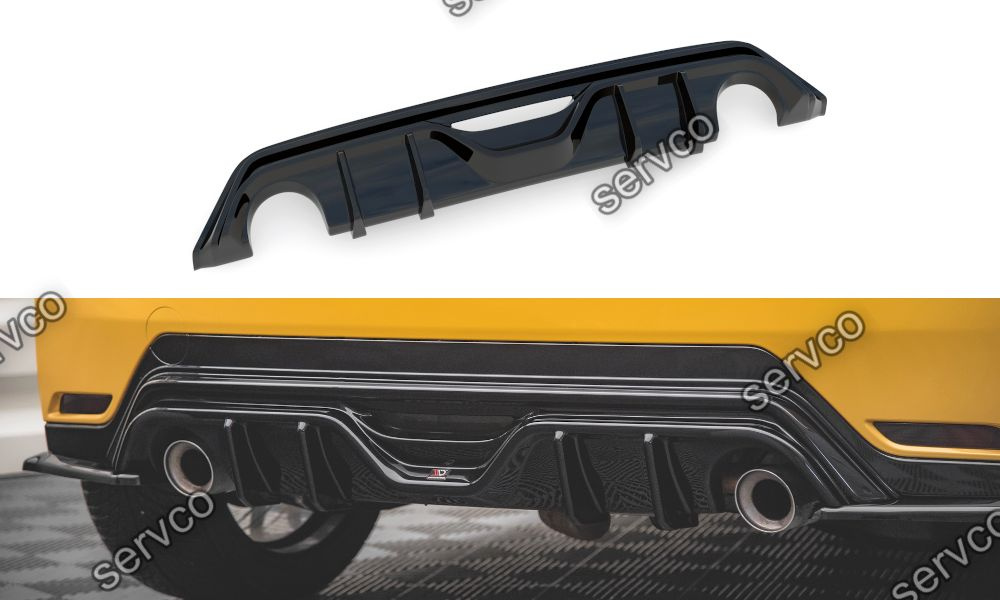 Prelungire difuzor bara spate Toyota GR Yaris Mk4 2020- v4 - Maxton Design