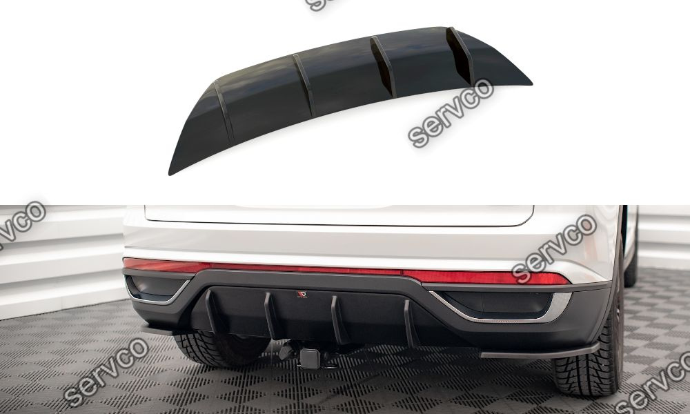 Prelungire difuzor bara spate Volkswagen Atlas Cross Sport 2020- v1 - Maxton Design