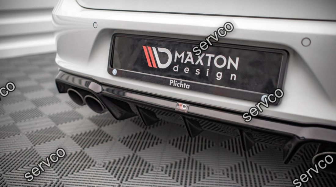 Prelungire difuzor bara spate Volkswagen Golf 7 R 2013-2016 v34 - Maxton Design