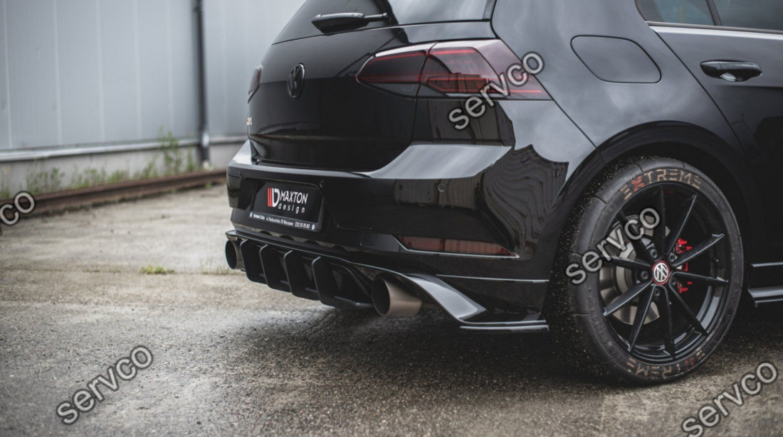 Prelungire difuzor bara spate Volkswagen Golf 7 GTI TCR 2019 v2 - Maxton Design