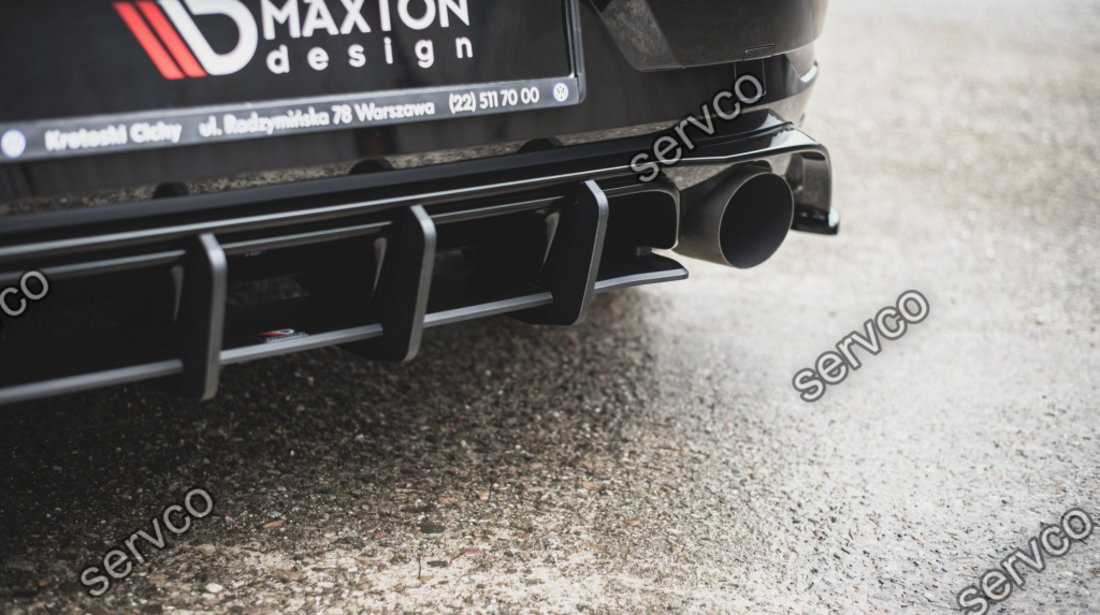 Prelungire difuzor bara spate Volkswagen Golf 7 GTI TCR 2019 v2 - Maxton Design