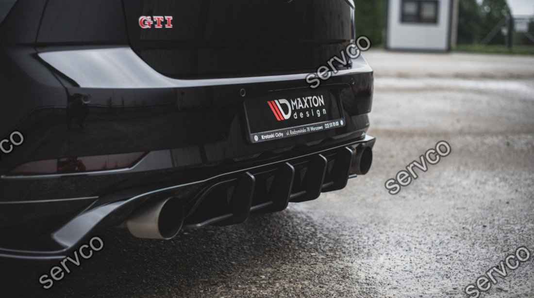 Prelungire difuzor bara spate Volkswagen Golf 7 GTI TCR 2019 v2 - Maxton Design