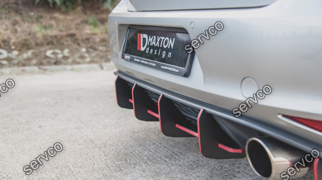 Prelungire difuzor bara spate Volkswagen Golf 7 Gti 2013-2016 v25 - Maxton Design