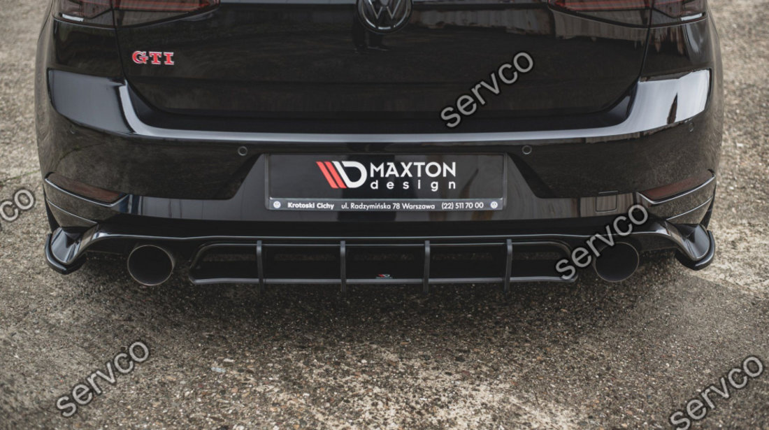 Prelungire difuzor bara spate Volkswagen Golf 7 GTI TCR 2019 v2 - Maxton Design