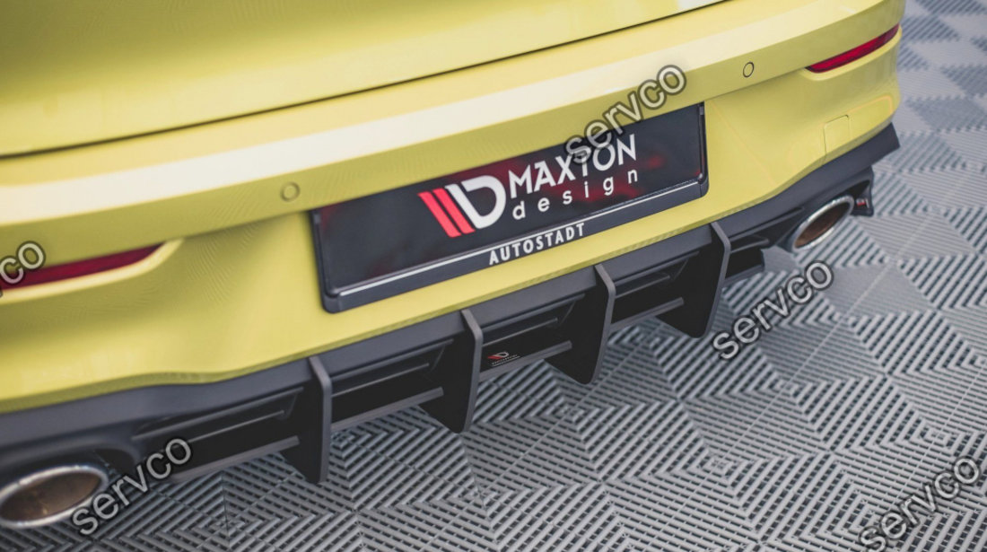 Prelungire difuzor bara spate Volkswagen Golf 8 GTI Clubsport 2020- v26 - Maxton Design