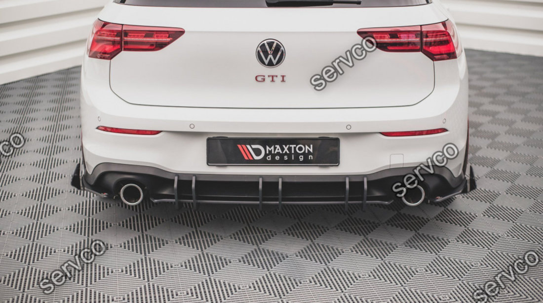 Prelungire difuzor bara spate Volkswagen Golf 8 GTI 2020- v14 - Maxton Design