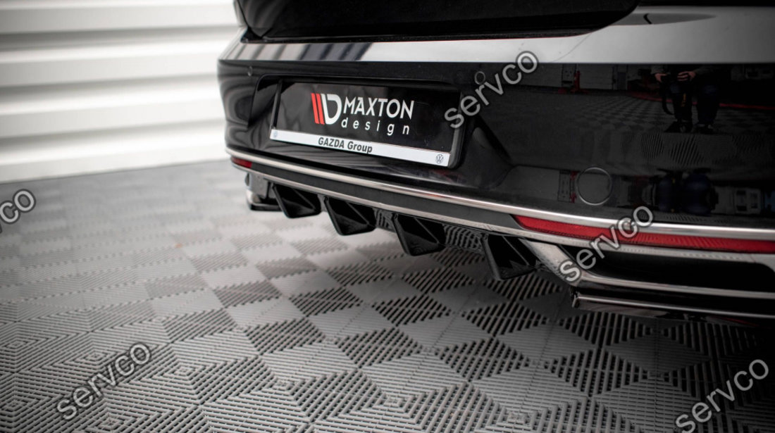 Prelungire difuzor bara spate Volkswagen Passat B8 Facelift 2019- v8 - Maxton Design