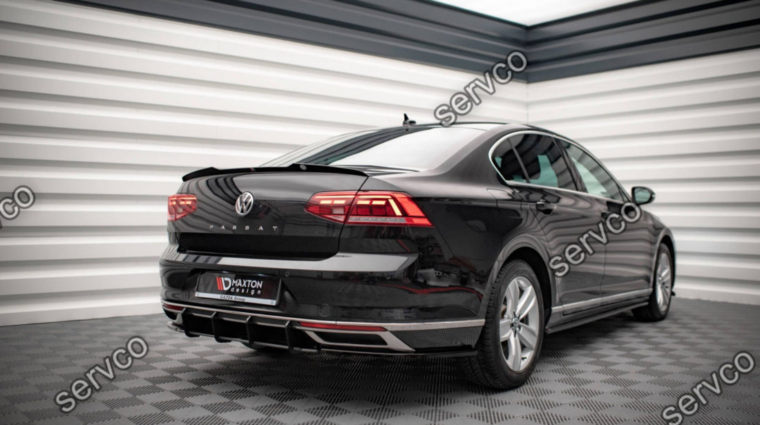Prelungire difuzor bara spate Volkswagen Passat B8 Facelift 2019- v9 - Maxton Design