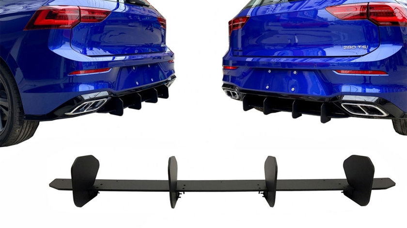 Prelungire Difuzor Bara Spate VW Golf 8 (Dupa 2020)
