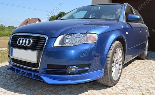 Prelungire difuzor fusta spoiler adaos bara fata Audi A4 B7 2004 2007 Sline S Line ver 2