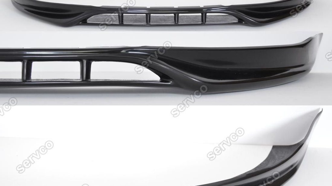 Prelungire difuzor fusta spoiler adaos bara fata Audi A4 B7 2004 2007 Sline S Line ver 2