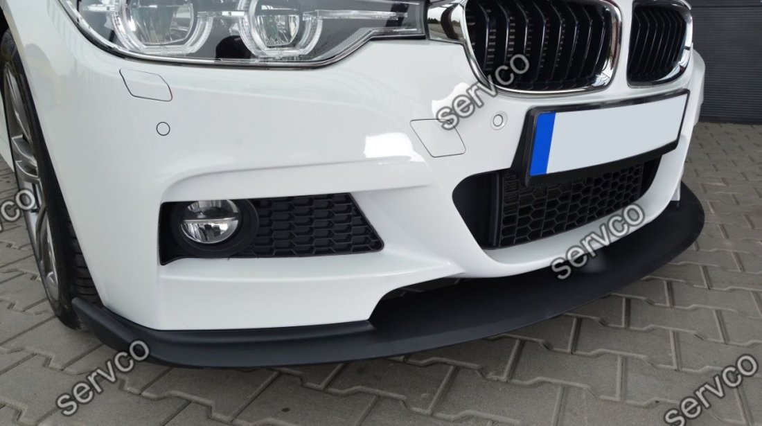 Prelungire difuzor lip bara fata BMW F30 F31 Cup Spoiler Mpachet Aero Performance 12-16 v7