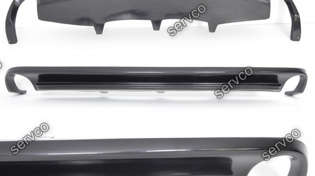 Prelungire difuzor lip bara spate Audi A6 C7 4G S6 S-line Sline S line 2012-2014 v5