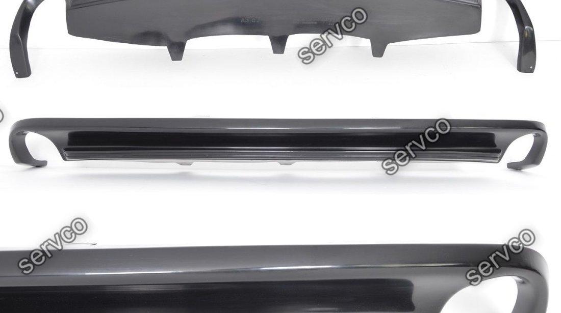 Prelungire difuzor lip bara spate Audi A6 C7 4G S6  S-line Sline S line 2012-2014 v5