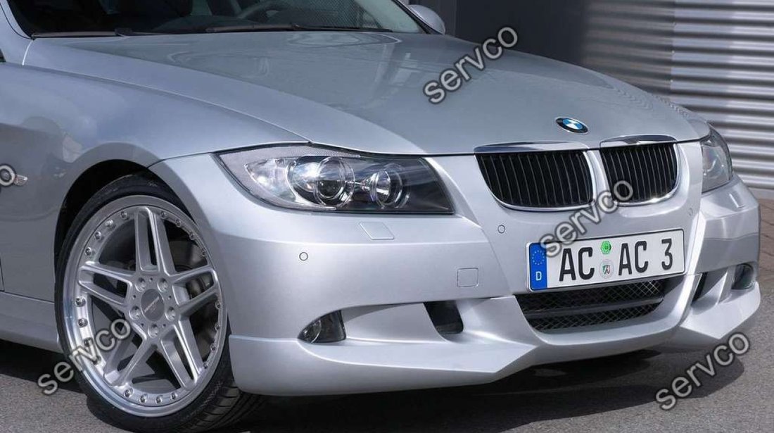 Prelungire difuzor spoiler bara fata BMW E90 E91 ACS AC SCHNITZER 2005-2008 v7