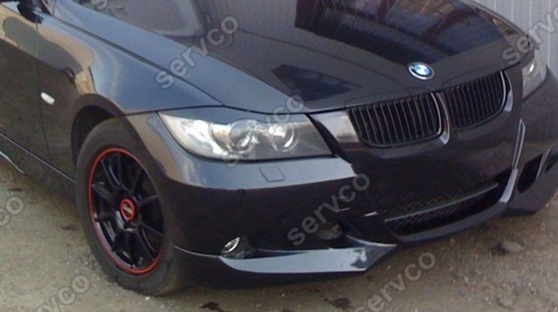 Prelungire difuzor spoiler bara fata BMW E90 E91 ACS AC SCHNITZER 2005-2008 ver5