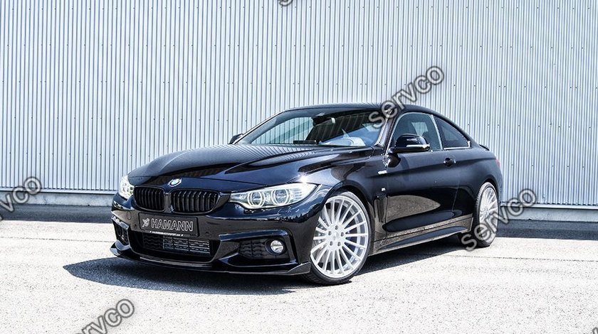 Prelungire difuzor spoiler bara fata lip Hamann M Pachet Pack Aero BMW Seria 4 F32 F33 F36 Hamann v2