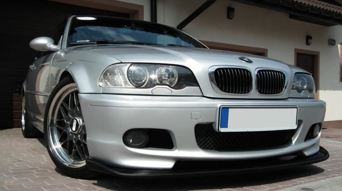 Prelungire  difuzor spoiler bara fataMW E46 seria 3 tech M Pachet Hamann ver. 1