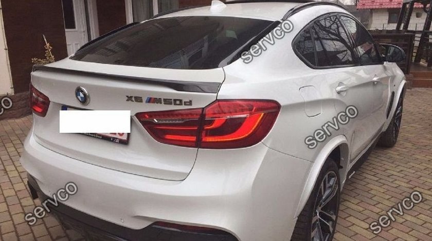 Prelungire difuzor spoiler bara spate BMW X6 F16 M Performance Aero Pack Sport ver1