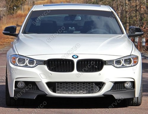 Prelungire difuzor spoiler splittere bara fata M Pachet BMW F30 F31