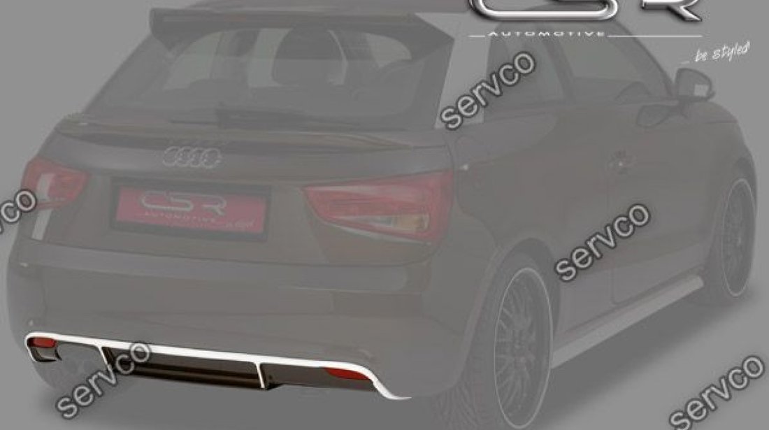 Prelungire difuzor tuning sport bara spate Audi A1 HA034B 2010-2015 v3