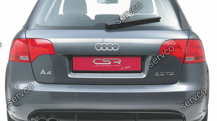 Prelungire difuzor tuning sport bara spate Audi A4 B7 HA028B 2004-2007 v5
