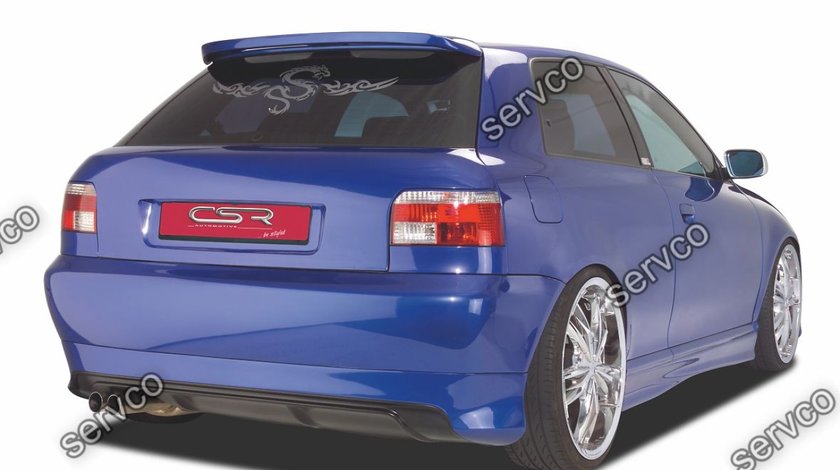 Prelungire difuzor tuning sport bara spate Audi A3 8L HA004 1999-2003 v1