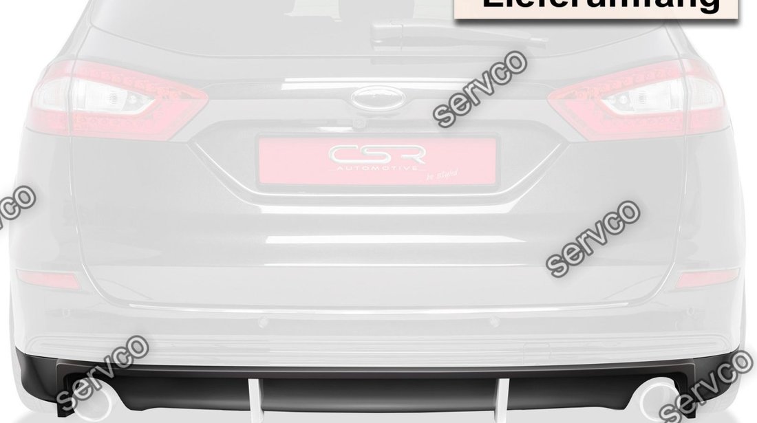 Prelungire difuzor tuning sport bara spate Ford Mondeo MK5 CSR HA185 2014-2018 v1