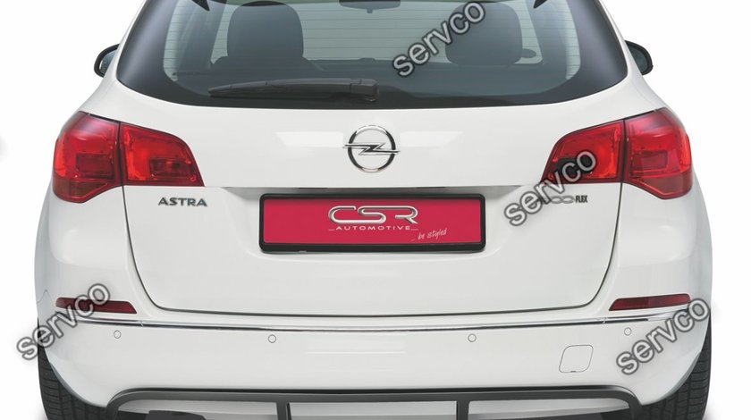 Prelungire difuzor tuning sport bara spate Opel Astra J HA107 2010-2015 v1