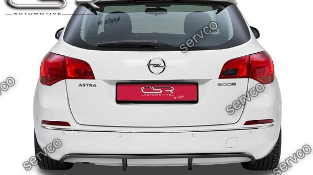 Prelungire difuzor tuning sport bara spate Opel Astra J HA107 2010-2015 v1