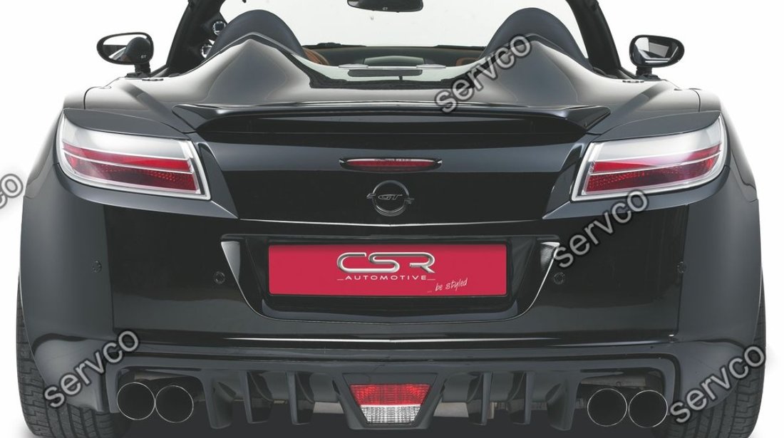 Prelungire difuzor tuning sport bara spate Opel GT HA049 2007-2009 v1