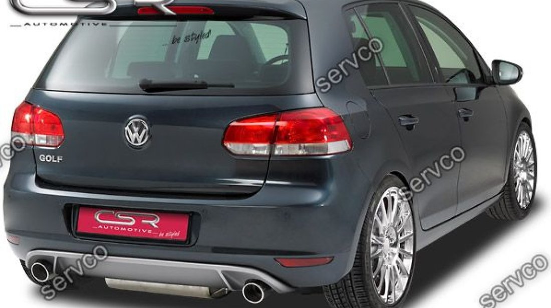 Prelungire difuzor tuning sport bara spate Volkswagen Golf 6 HA044 2008-2012 v6