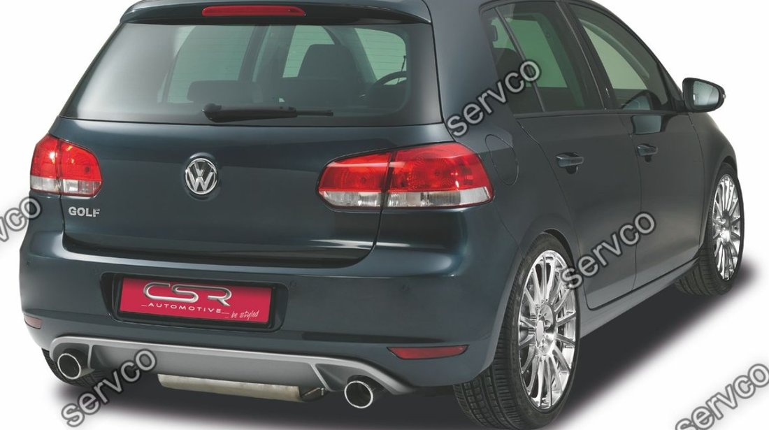 Prelungire difuzor tuning sport bara spate Volkswagen Golf 6 HA044 2008-2012 v6