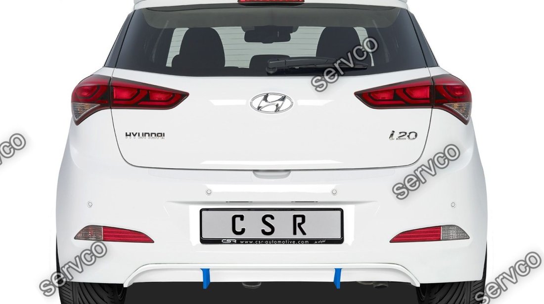 Prelungire difuzor tuning sport bara spate Hyundai I20 GB CSR HA209 2014-2018 v1