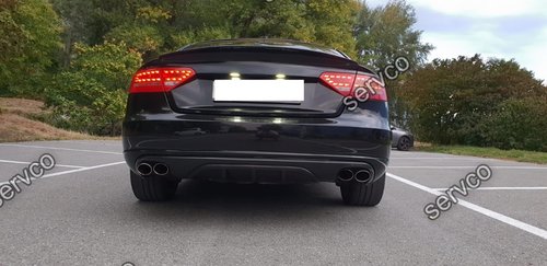 Prelungire eleron tuning sport portbagaj spoiler Audi A5 Sportback 8T S5 RS5 Sline 2009-2015 v1