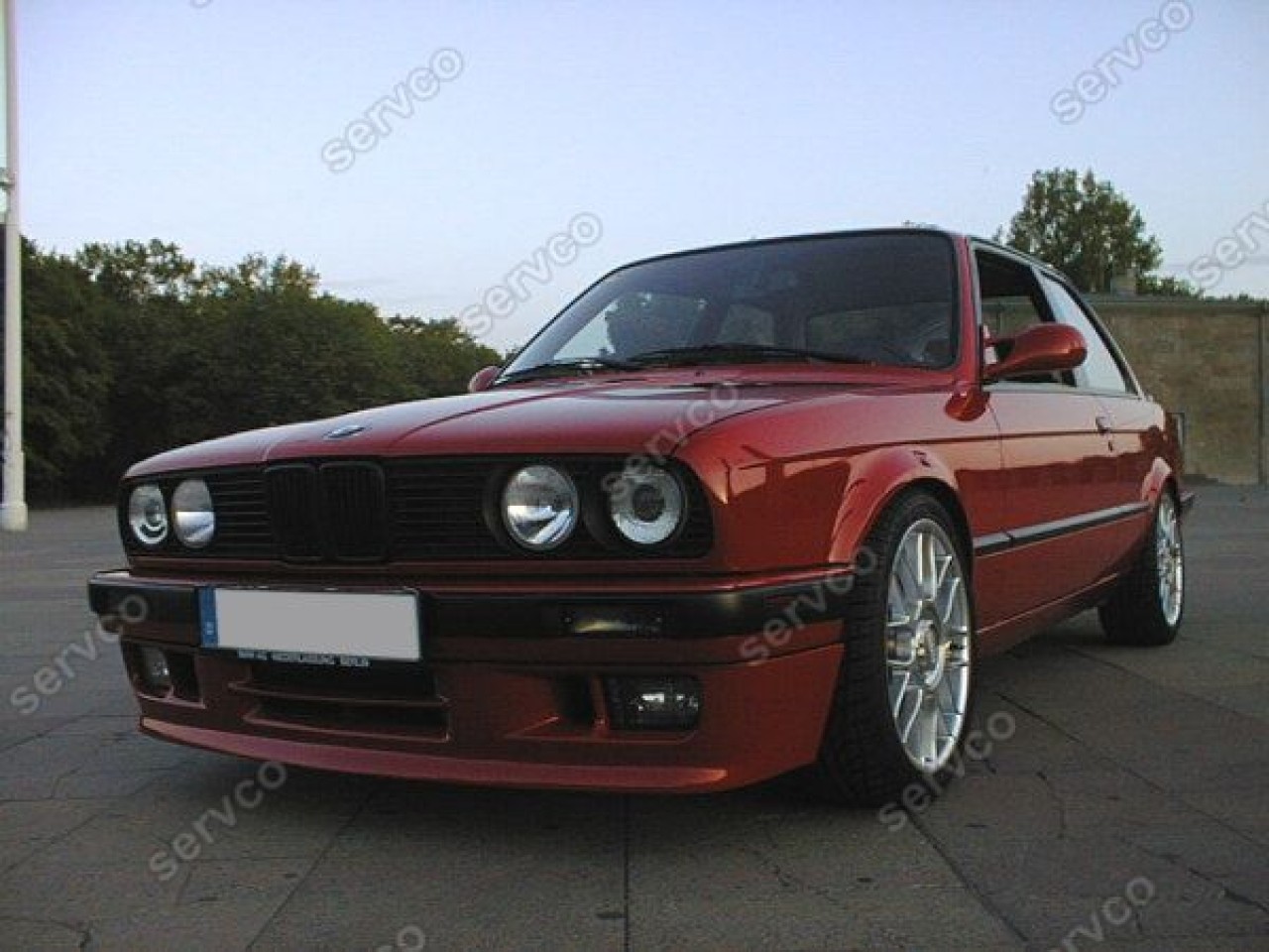 Prelungire extensie adaos bara fata BMW E30 M TECH M PACHET 1982-1991 v1
