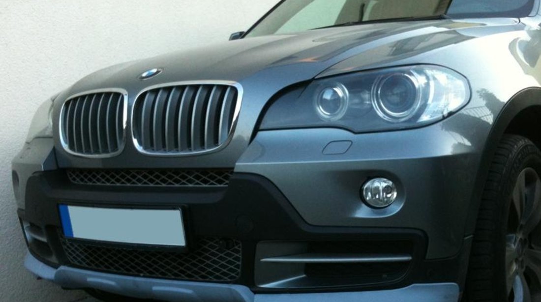 Prelungire extensie fusta spoiler bara fata BMW X5 E70 Aero Mtech M